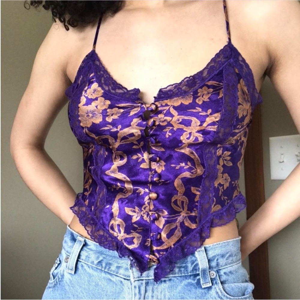 Victoria's Secret Gold Label Flirty Top